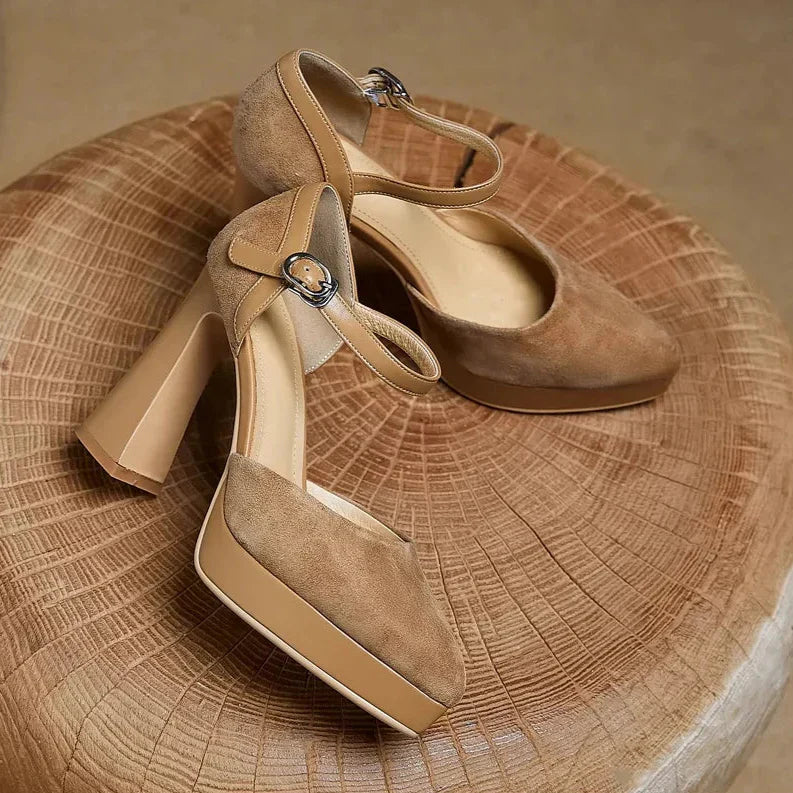 ماريبيل - حذاء كعب أنيق عصري